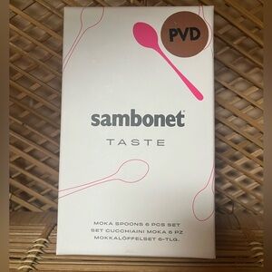 Sambonet Tatse Moka Spoon Set